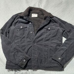 Sunrise Kingdom Men's Black Corduroy Jacket